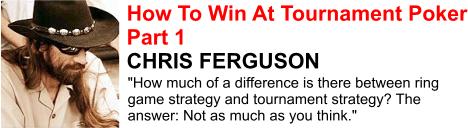 Chris JESUS Ferguson - great to watch at the table!