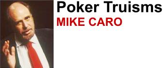 Mike Caro poker professional and trainer
